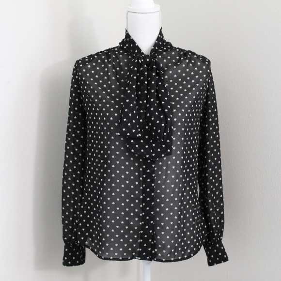 eva mendes for New York & Company Tops - ❗️💲3️⃣ Sheer Button-down Top | Size S